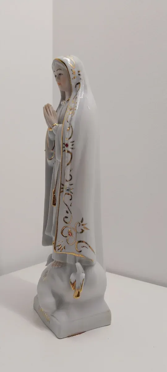 Figura Virgen de Fátima Porcelana