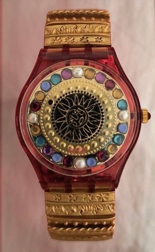 Swatch Xmas 94 Christian Lacroix Oro Rosso