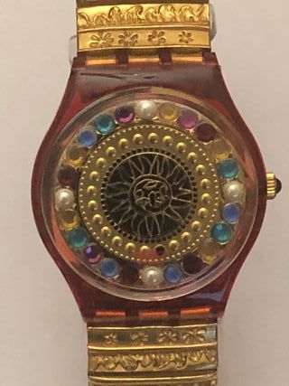 Swatch Xmas 94 Christian Lacroix Oro Rosso
