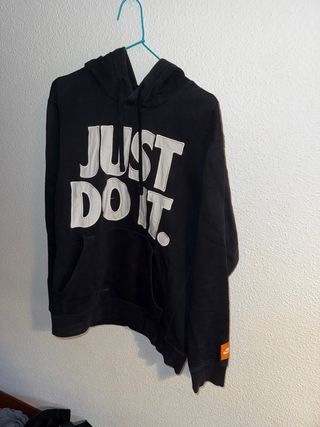 Sudadera Nike Just Do It Negra