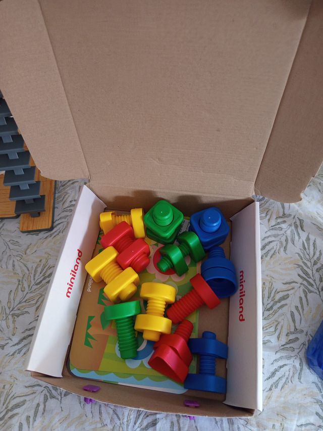 Miniland Nuts & Bolts 30 Piezas