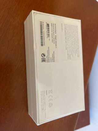 Ratón inalámbrico Apple Magic Mouse blanco MLA02ZM