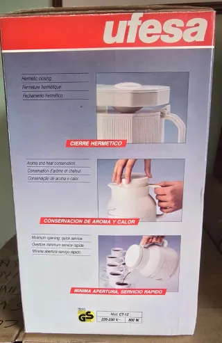 Cafetera Eléctrica con Termo Ufesa Thermomat