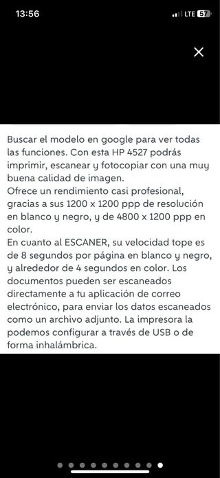 Impresora HP ENVY 4527 Negra