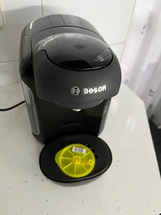 Cafetera Bosch Cápsulas Negra
