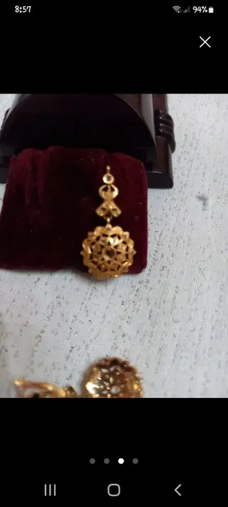 Pendientes Antiguos Oro en perfecto estado.