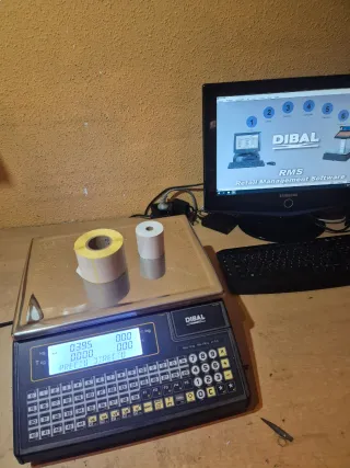 Balanza DIBAL WIND ticket o etiquetas GARANTIA 