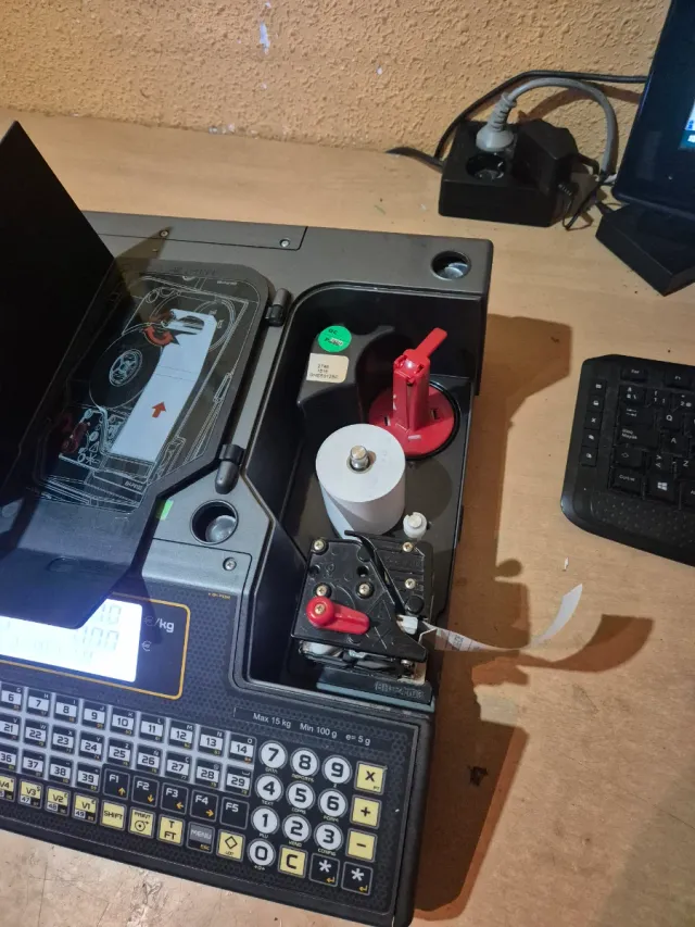 Balanza DIBAL WIND ticket o etiquetas GARANTIA