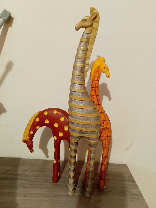 Figuras Jirafas decorativas de Selor.