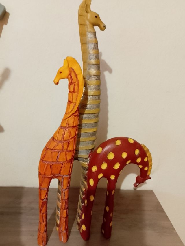 Figuras Jirafas decorativas de Selor.