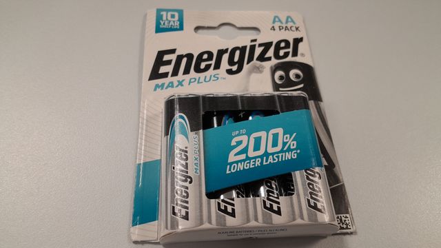 Pilas Energizer AA Max Plus 4 unidades