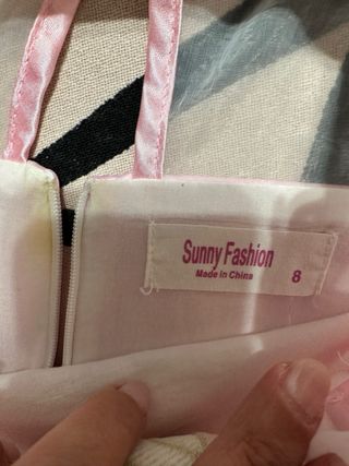 Vestito Carnevale Unicorno Arcobaleno 8 anni