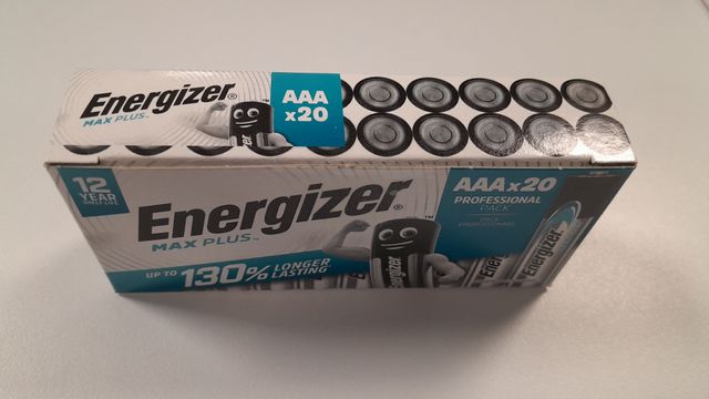 Pilas Energizer AAA Max Plus x20