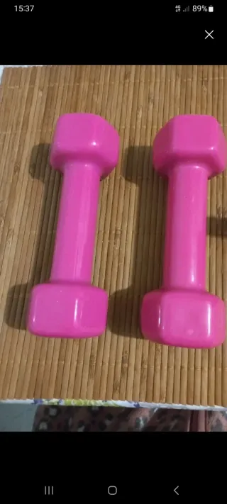 Mancuernas Rosas (2 unidades)