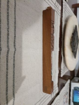 Flauto in legno decorato