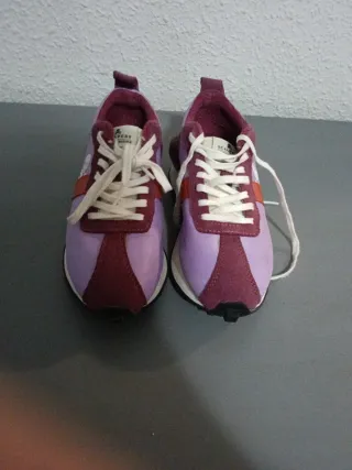 Zapatillas Scalpers Morado/Rojo Talla 36