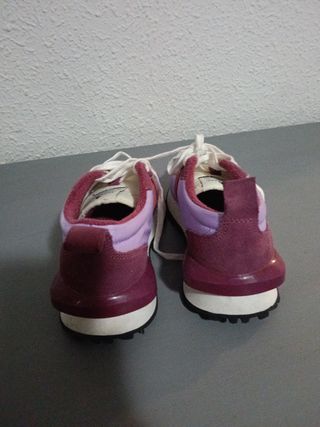 Zapatillas Scalpers Morado/Rojo Talla 36