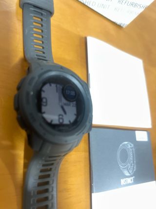 Garmin Instinct GPS Watch Graphite Refurbished