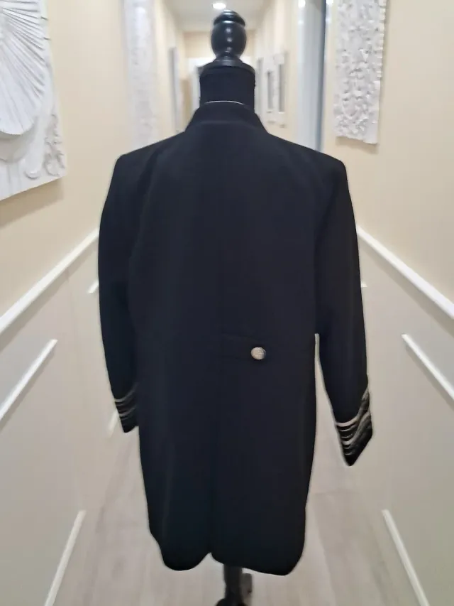 Chaleco de pelo beige/marrón 
Abrigo Elogy talla L