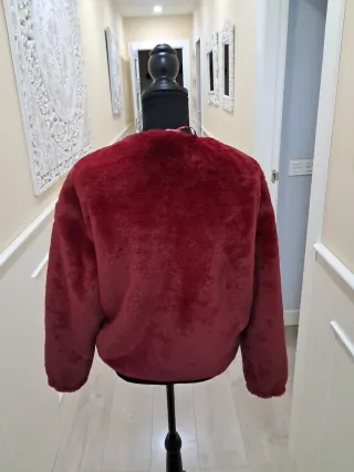 Chaleco , cazadora Abrigo de pelo sintético