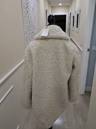 Chaleco , cazadora Abrigo de pelo sintético