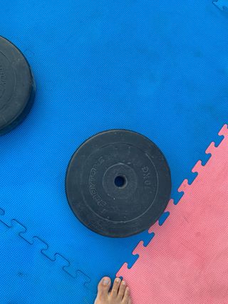 2 Discos Mancuernas 10kg 28mm