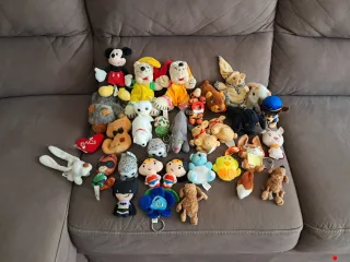 Lotto Pupazzetti Mini Peluche Portachiavi