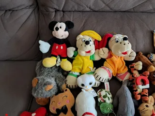 Lotto Pupazzetti Mini Peluche Portachiavi