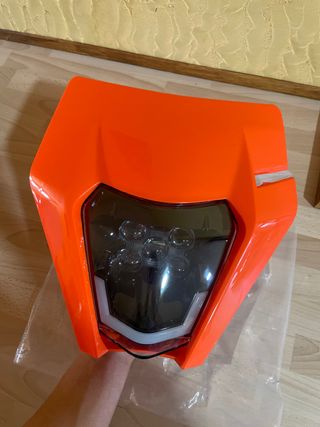 Careta LED Naranja KTM