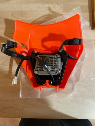 Careta LED Naranja KTM