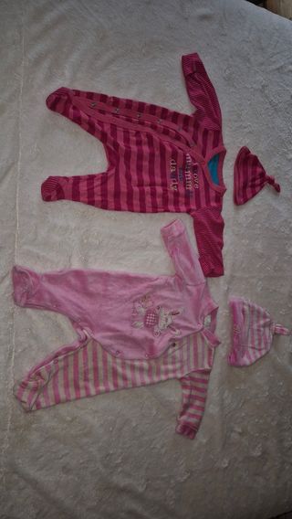 Lote 2 pijamas bebé 