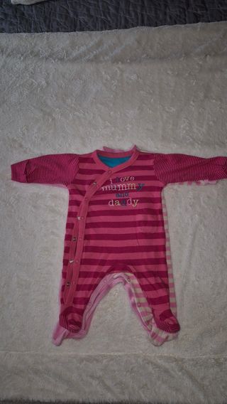 Lote 2 pijamas bebé 