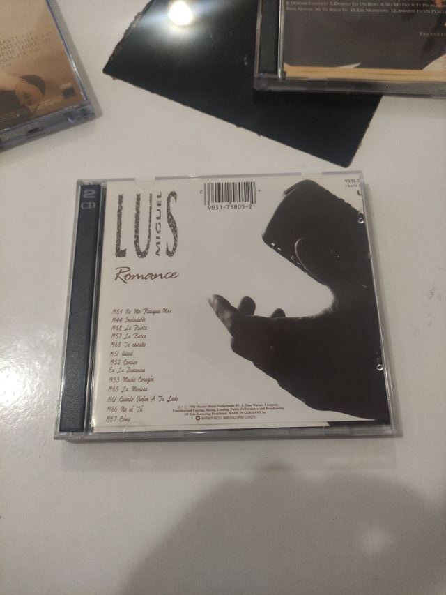 Lote 3 CDs Luis Miguel 