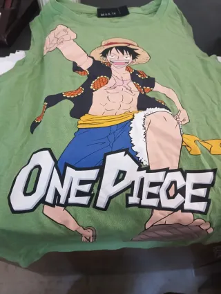 T-shirt senza maniche One Piece bimbo