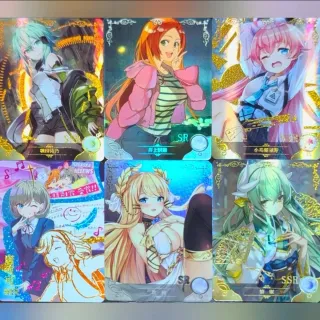 PACK 37 Cartas Goddess Story Juego Coleccionismo