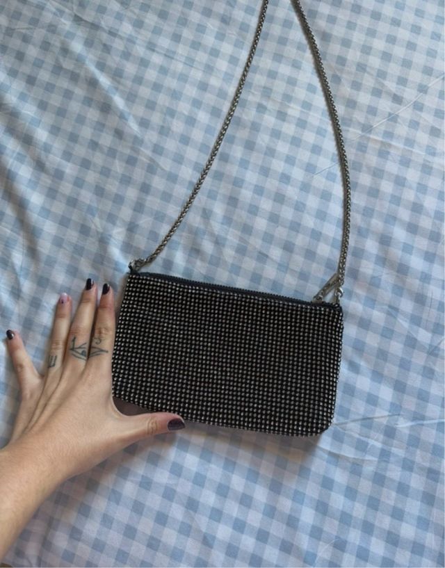 Bolso de fiesta con brillos
