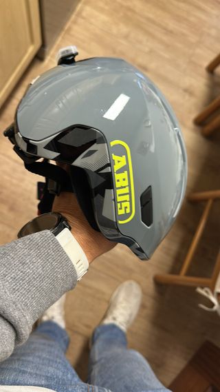 Casco ABUS Smiley 3.0 Ace LED Gris