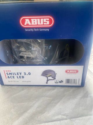 Casco ABUS Smiley 3.0 Ace LED Gris
