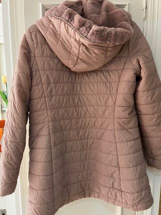 Chaquetón reversible rosa Talla S
