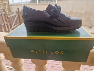 Zapato de confort negro
