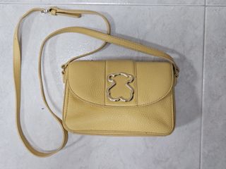 Bolso Tous Amarillo Piel original 
