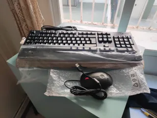 Teclado y Ratón Lenovo Negro