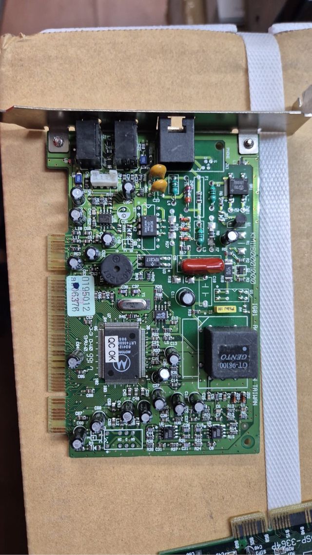 Tarjeta Módem Dial-Up Gento GT-98100