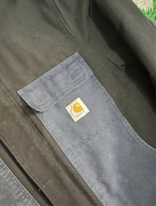 Chaqueta Carhartt Retro Negra y Azul
