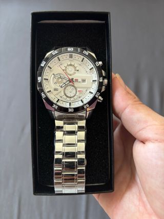 Reloj Naviforce Hombre Plata/Blanco