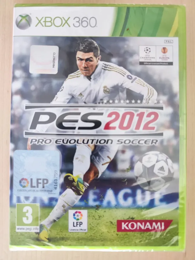 Juego XBOX 360 PES 2012 Pro Evolution. Sin abrir.