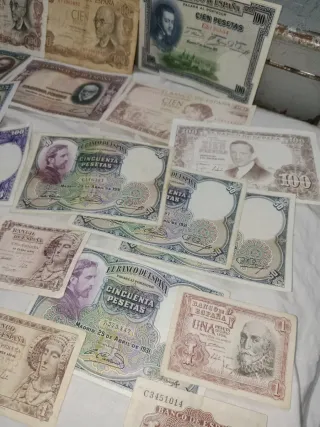  Billetes Pesetas Colección Banco de España