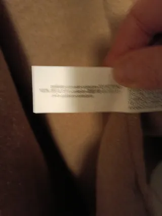 Chaleco beige Talla S y gris Talla M