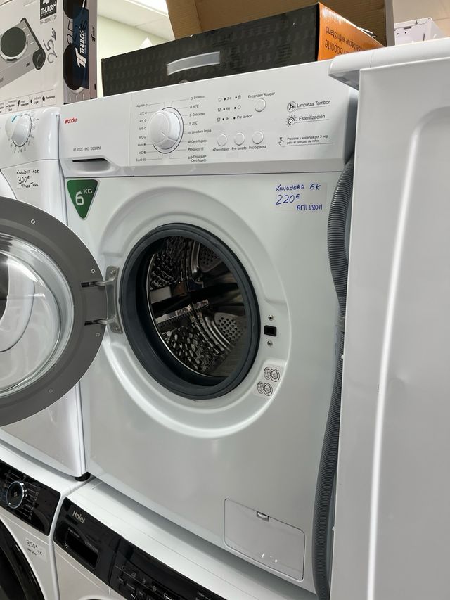 lavadora Wonder 6kg AA 1000rpm