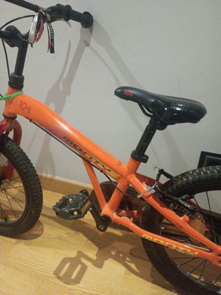 Bicicleta Monty Infantil Naranja